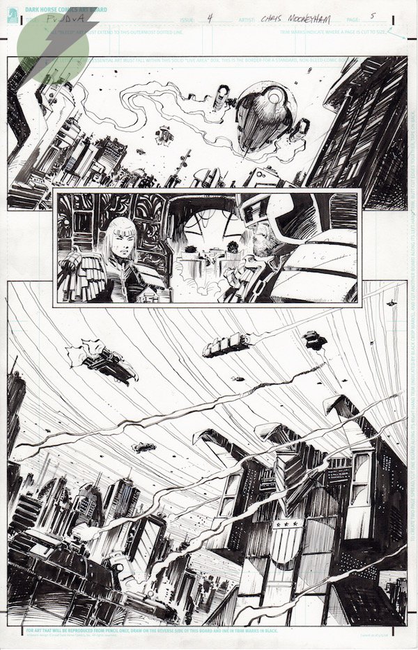 Image of PREDATOR VS. JUDGE DREDD VS. ALIENS Issue 4 Page 5