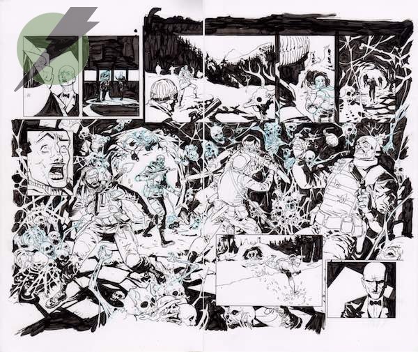 Image of BATMAN/THE SHADOW Issue 3 Page 4-5