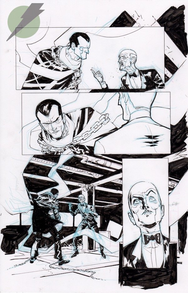 Image of BATMAN/THE SHADOW Issue 3 Page 9