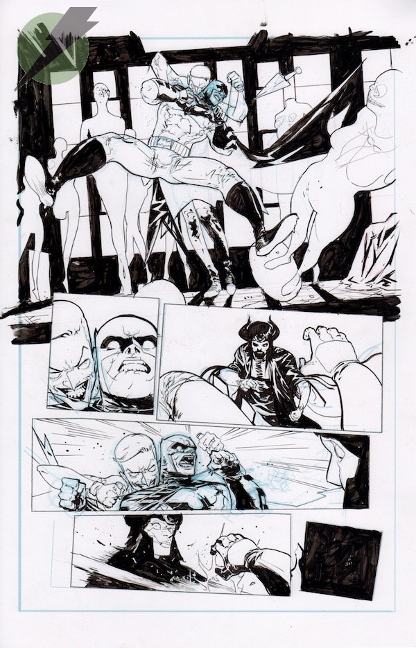 Image of BATMAN/THE SHADOW Issue 3 Page 17