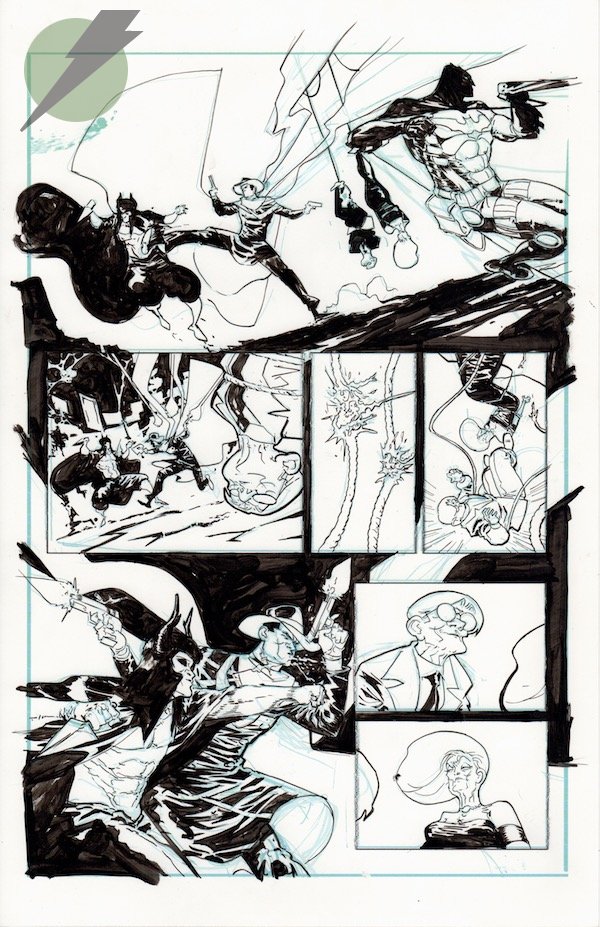 Image of BATMAN/THE SHADOW Issue 5 Page 12