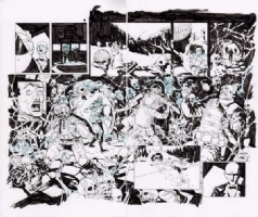 BATMAN/THE SHADOW Issue 3 Page 4-5 Comic Art