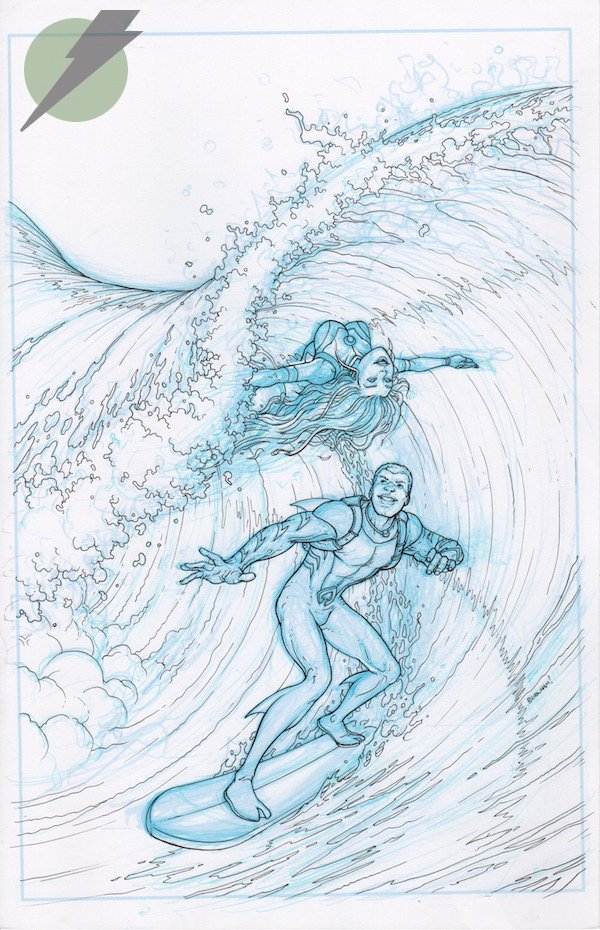 Image of TEEN TITANS Issue 6 Page Cover