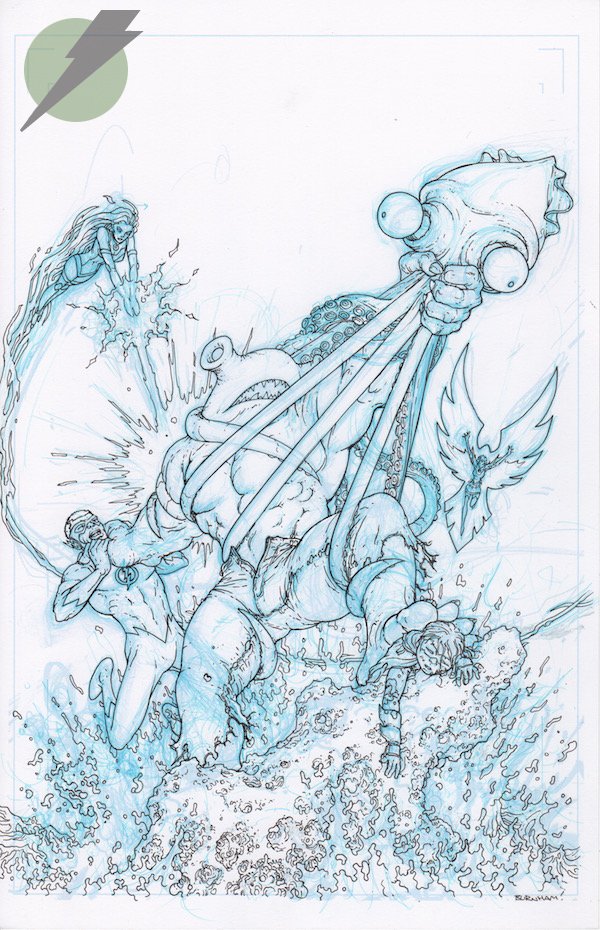 Image of TEEN TITANS Issue 7 Page Cover
